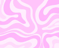 Retro Modern Liquid Swirl in Pink tapet