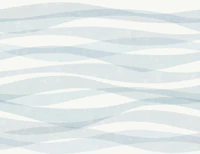 layered waves - faded blue tapete
