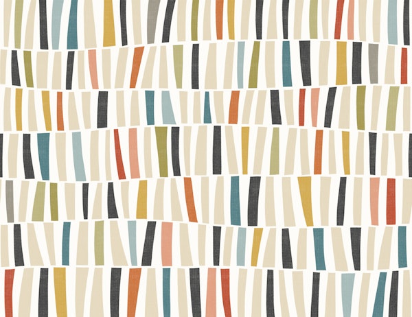 Modern Irregular Striped Stripes - colorful