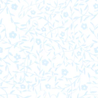 Powder Blue Botanical Floral Vine wallpaper