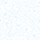 Powder Blue Botanical Floral Vine