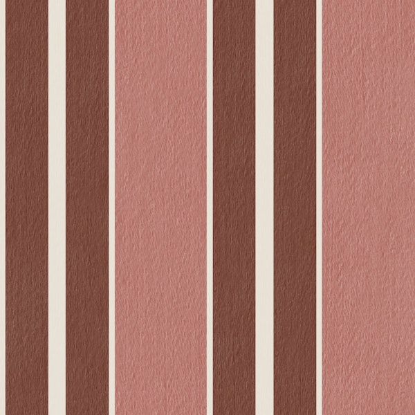 Sintra Wool Stripe in Red Tile