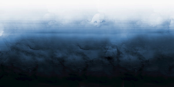 Indigo blue misty horizon gradient
