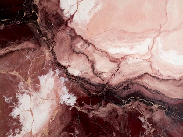 Blush Pink Marble Veins