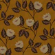 Mustard yellow flowers with brown leaves