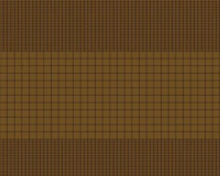 Modern Grid Paneling – Cocoa Brown tapet