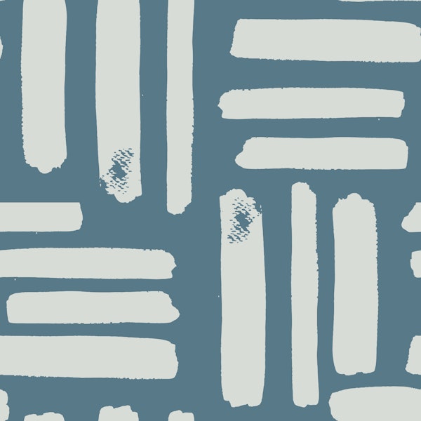 Textured Lines Blue Gray Preppy Stripes