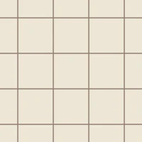 Minimal Squares Tile - Cream and Taupe behang