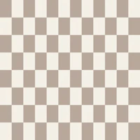 Ivory Taupe Large Checker Rectangles tapeta