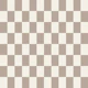 Ivory Taupe Large Checker Rectangles