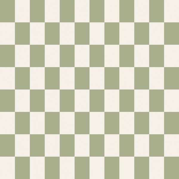 Ivory And Sage Green Checks