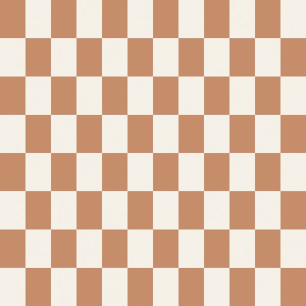 Ivory and Clay Grid Squares