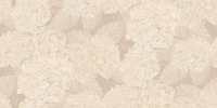 Cream Hydrangea Blossoms On Beige tapete