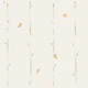 Butter yellow butterflies green stripe
