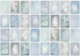Dreamy Pale Blue Watercolor Tiles Small