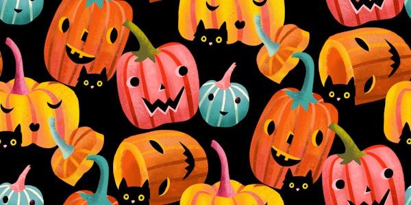 Pumpkin carving black cats