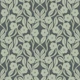 Sage green floral vine lattice