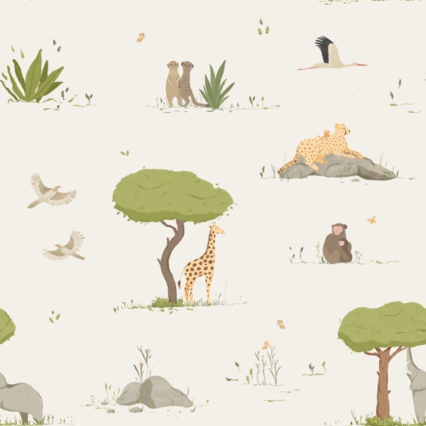 Safari Animals - Gentle Savanna for Kids L