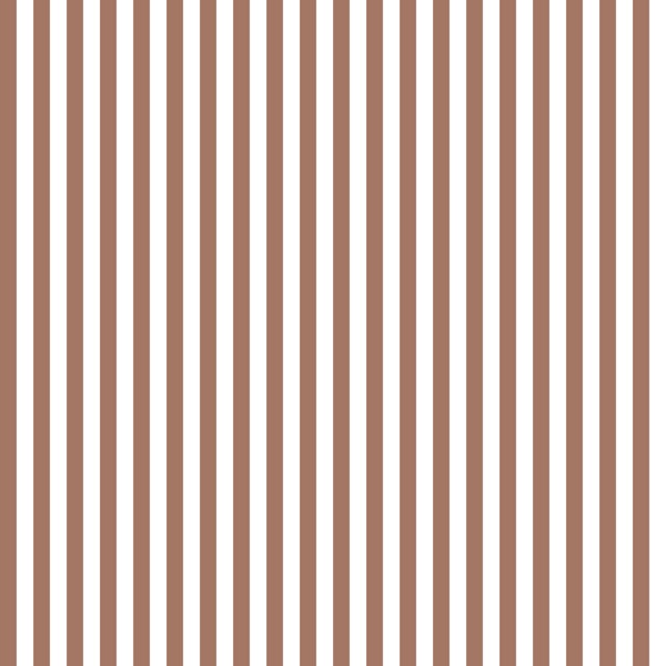 Taupe and White Vertical Stripes
