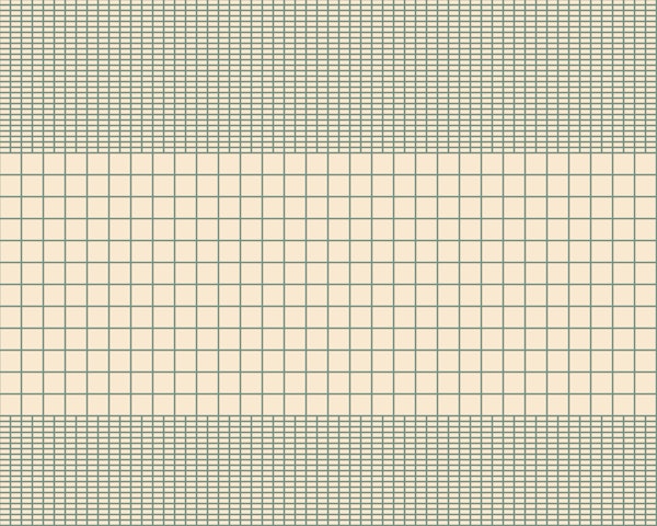 Sage Green Check Grid - Ivory