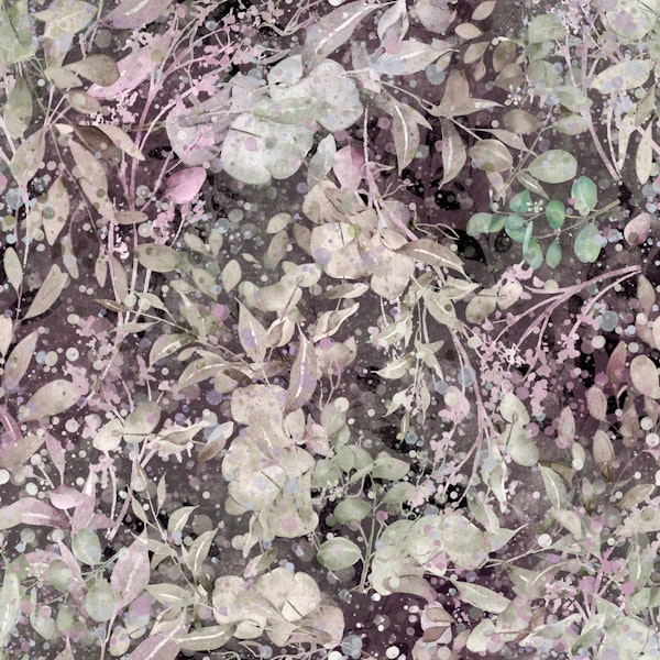 sage green violet purple leaves