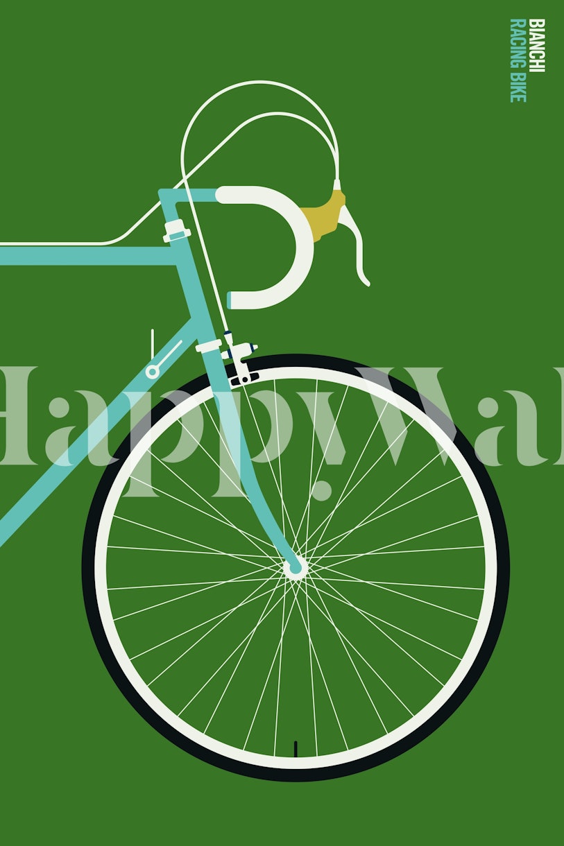 Bianchi Front Wallpaper | Happywall