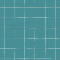 Teal Thin Line Checker Grid papiers peint