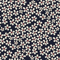 Daisies in Navy tapete