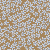 Daisies in Gold tapete
