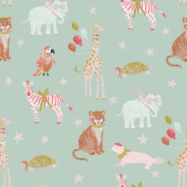 Whimsical Circus Animals