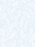 Pastel Coastal Blue Wildflowers papiers peint