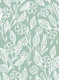 Lush Green Wildflowers Botanical