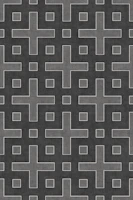 Charcoal Gray Crosses And Squares Large wallpaper