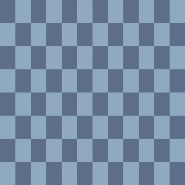 Slate Blue Checkered Grid