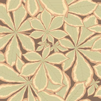 Leaf Mosaic 4 behang