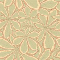 Leaf Mosaic 6 behang