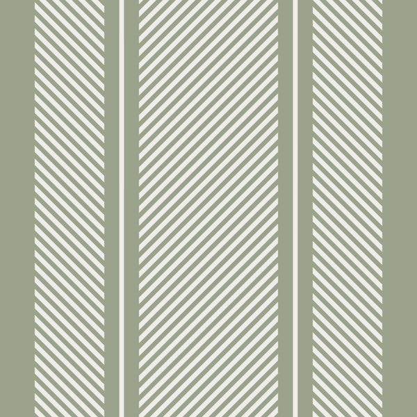 Modern Ticking - Sage Green - medium