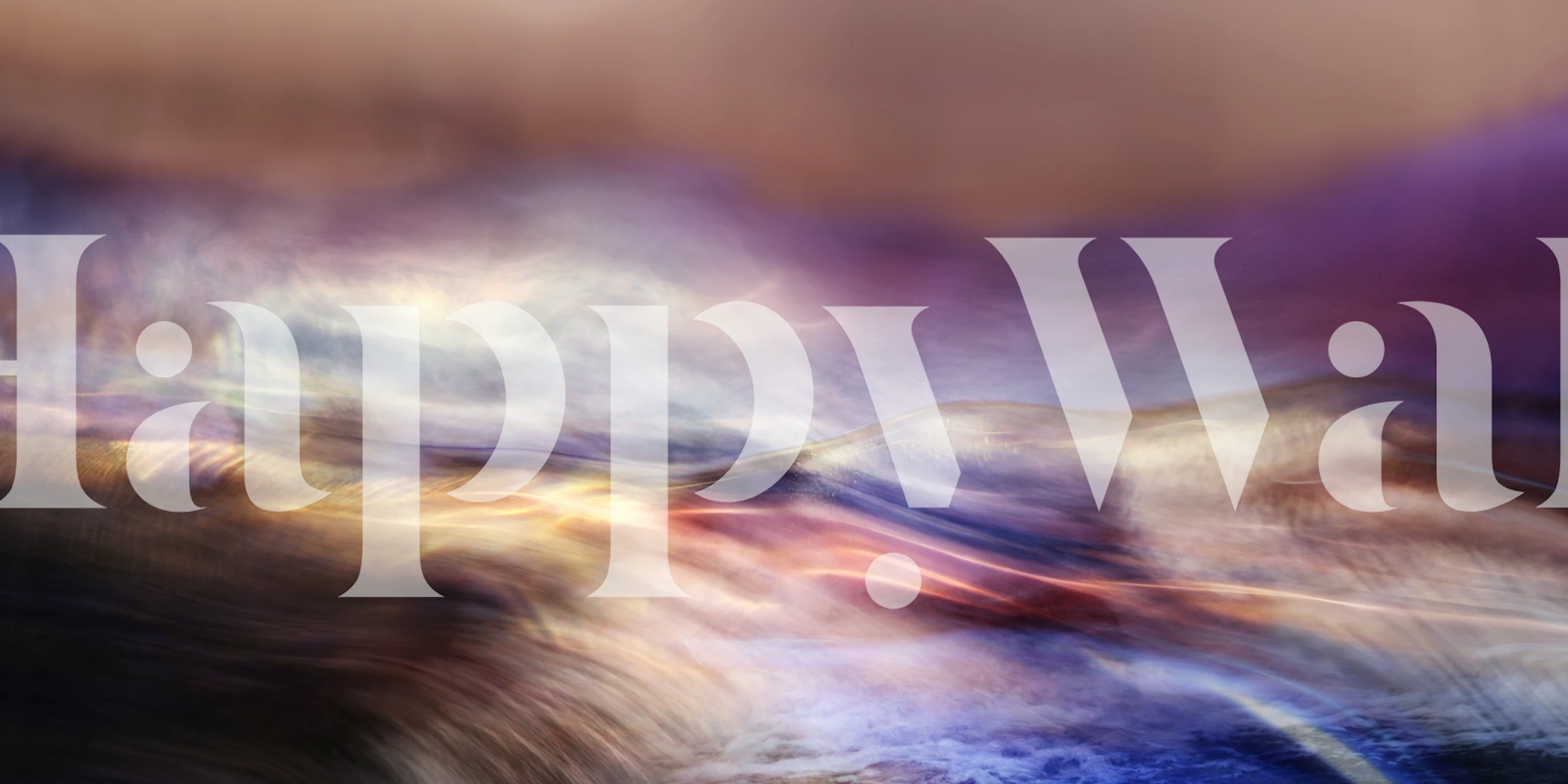 Abstract river flow pattern in vibrant colors wallpaper