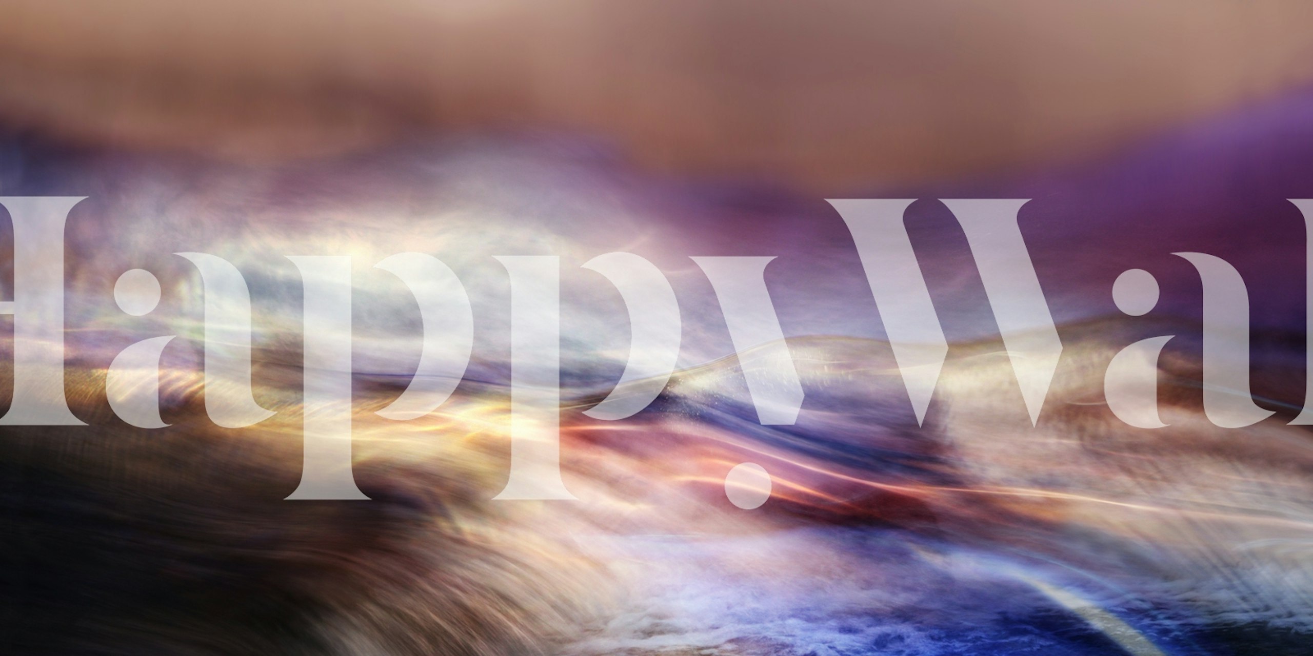 Abstract river flow pattern in vibrant colors wallpaper