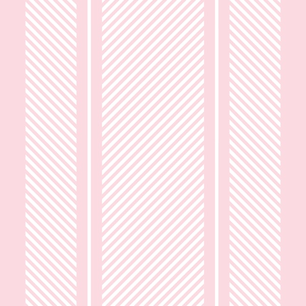 Modern Ticking - White on Pink - medium