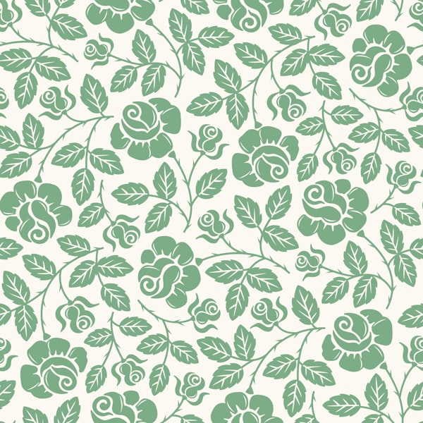 Rose Garden - green