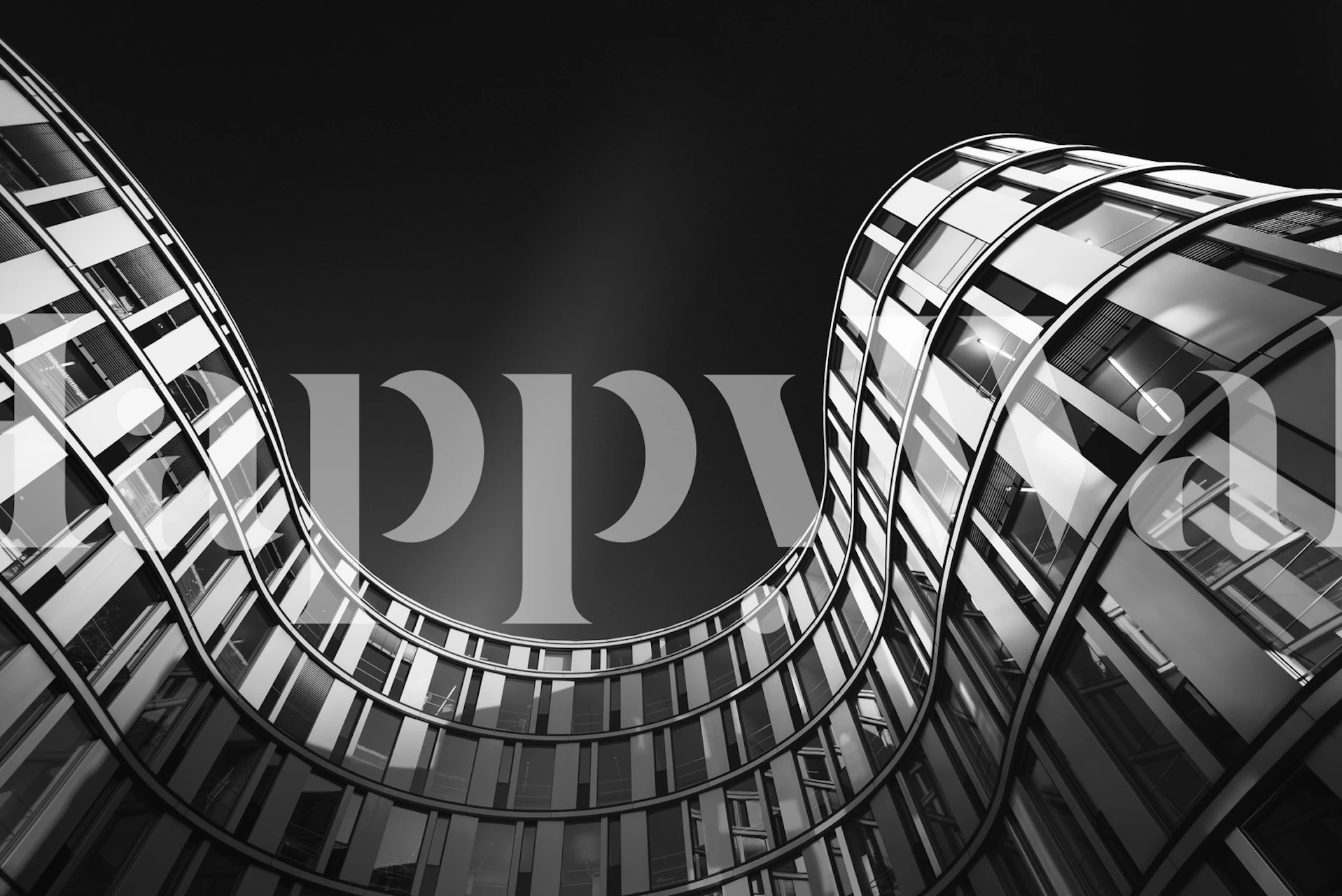 Black and white abstract wave pattern wallpaper