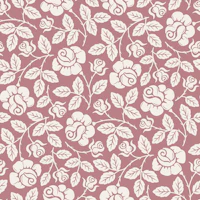 Rose Garden - Dusty rose inverted tapet
