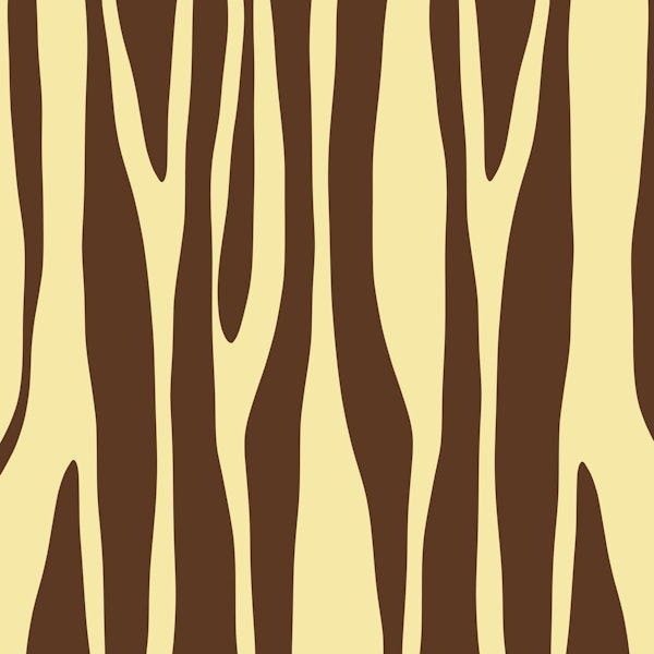 Abstract Organic Wild Stripe Pattern