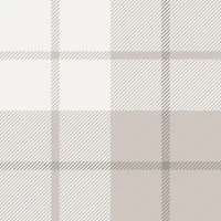 Ivory and gray plaid squares tapete