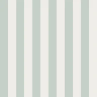 Mint Green and Ivory Stripes papel de parede