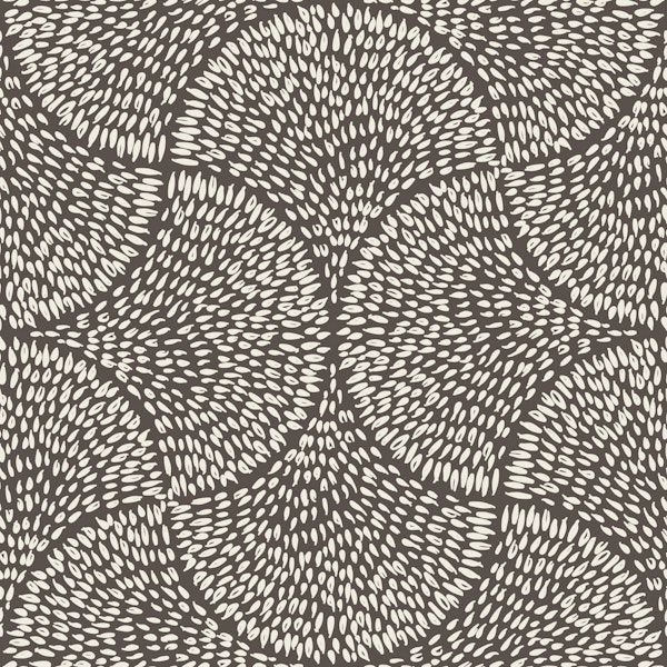 Charcoal Gray Ivory Confetti Marks