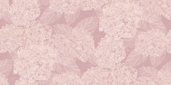 Vintage Hydrangea Bloom Dusty Rose