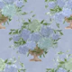 Hydrangea Bouquets in Urns - Misty Blue
