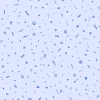Powder blue doodle squiggles wallpaper